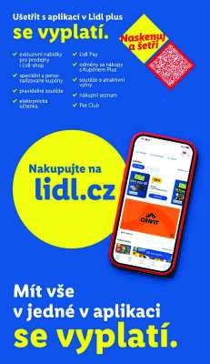 akční leták Lidl 22.9.2025-24.9.2025