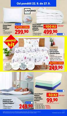 akční leták Lidl 22.9.2025-24.9.2025