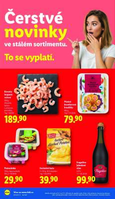 akční leták Lidl 22.9.2025-24.9.2025