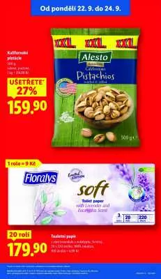 akční leták Lidl 22.9.2025-24.9.2025