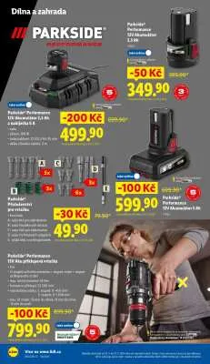 akční leták Lidl 22.9.2025-27.9.2025
