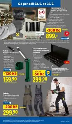 akční leták Lidl 22.9.2025-27.9.2025