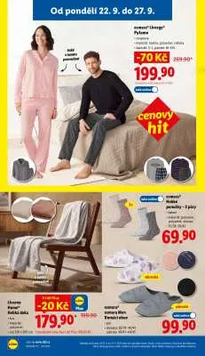 akční leták Lidl 22.9.2025-27.9.2025