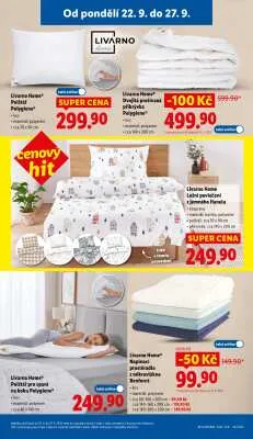 akční leták Lidl 22.9.2025-27.9.2025