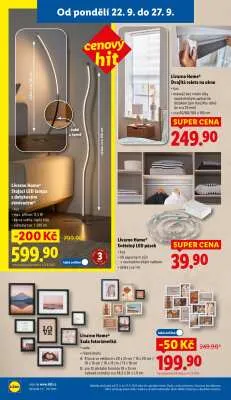 akční leták Lidl 22.9.2025-27.9.2025