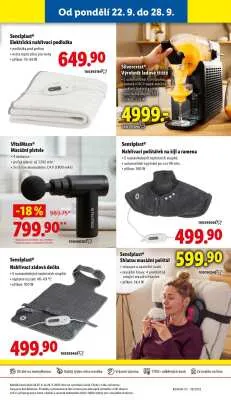 akční leták Lidl 22.9.2025-27.9.2025