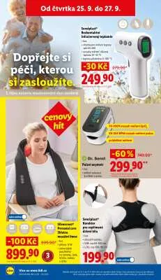 akční leták Lidl 22.9.2025-27.9.2025