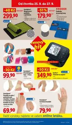 akční leták Lidl 22.9.2025-27.9.2025