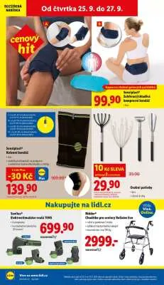 akční leták Lidl 22.9.2025-27.9.2025