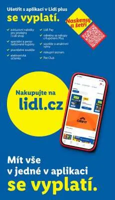 akční leták Lidl 22.9.2025-27.9.2025