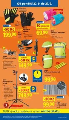 akční leták Lidl 22.9.2025-27.9.2025