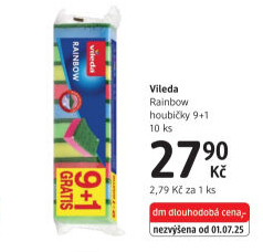 Houbičky na nádobí Rainbow Vileda
