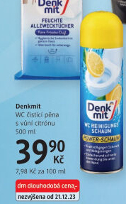 Pěna čisticí na WC Denkmit