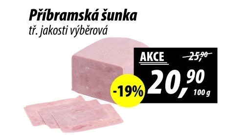 Šunka výběrová příbramská