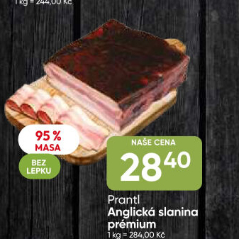 Anglická slanina premium Prantl