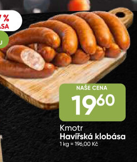 Havířská klobása Kmotr