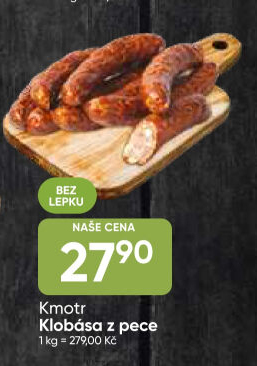 Klobása z pece Kmotr
