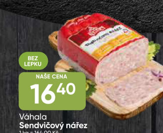 Nářez sendvičový Váhala