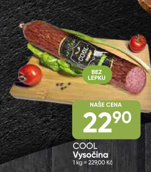 Salám Vysočina Cool Poctivá Moravská