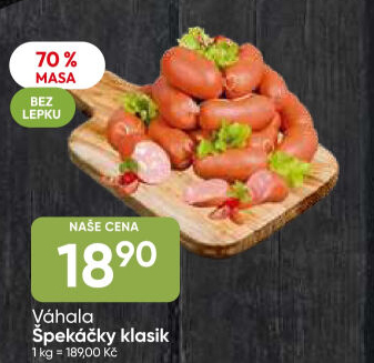 Špekáčky Váhala
