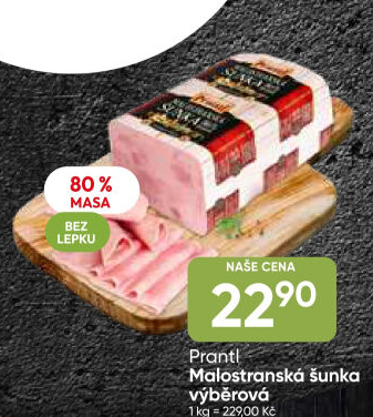 Šunka malostranská výběrová Prantl