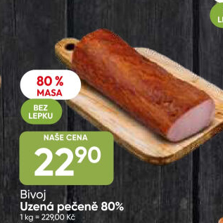 Uzená pečeně Bivoj