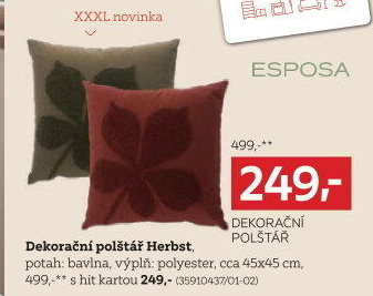 DEKORAČNÍ POLŠTÁŘ