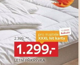 LETNÍ PŘIKRÝVKA