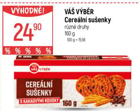 Cereální sušenky Váš Výběr