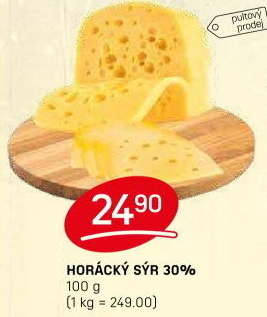 Horácký sýr 30%