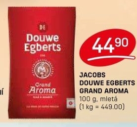 Mletá káva Grand Aroma Douwe Egberts