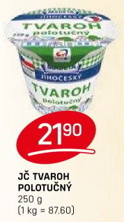 Tvaroh polotučný Jihočeský Madeta