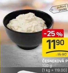 Česneková pomazánka