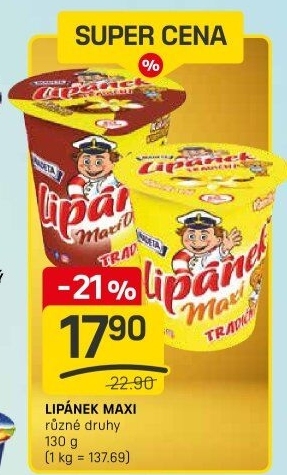 Dezert Lipánek Madeta