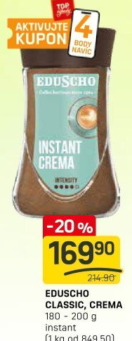 Instantní káva Crema Eduscho