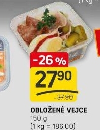 Obložené vejce