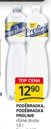 Ochucená voda Poděbradka