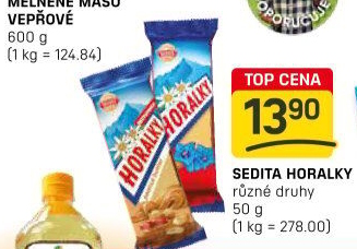 Oplatky Horalky Sedita