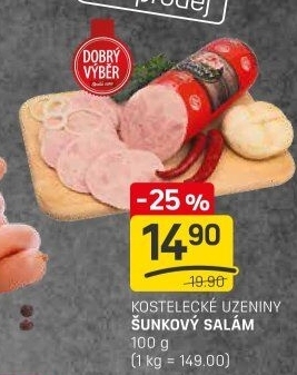 Salám šunkový Dobrý výběr