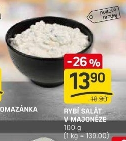 Salát rybí v majonéze