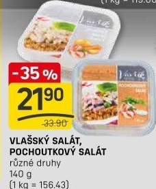 Salát vlašský Lahůdky Vavřík
