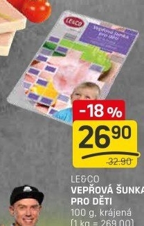 Šunka dětská vepřová LE&amp