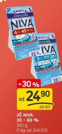 Sýr Niva Jihočeská Madeta