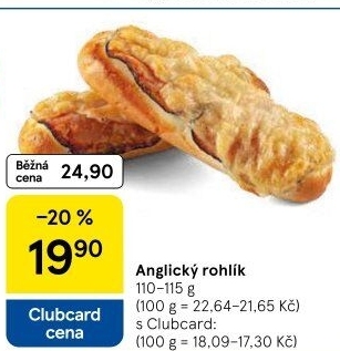 Anglický rohlík