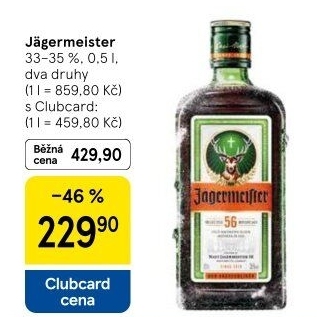 Bylinný likér Jägermeister