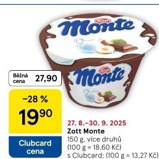Dezert Monte Zott