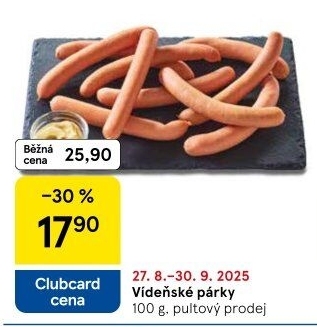 Párky vídeňské