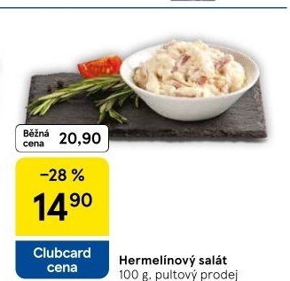 Salát hermelínový