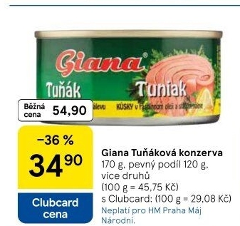 Tuňák Giana