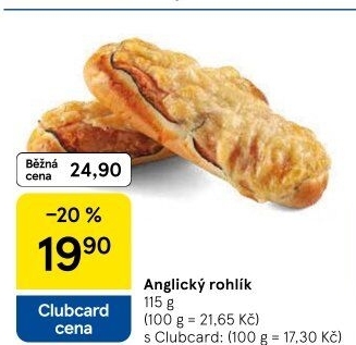 Anglický rohlík
